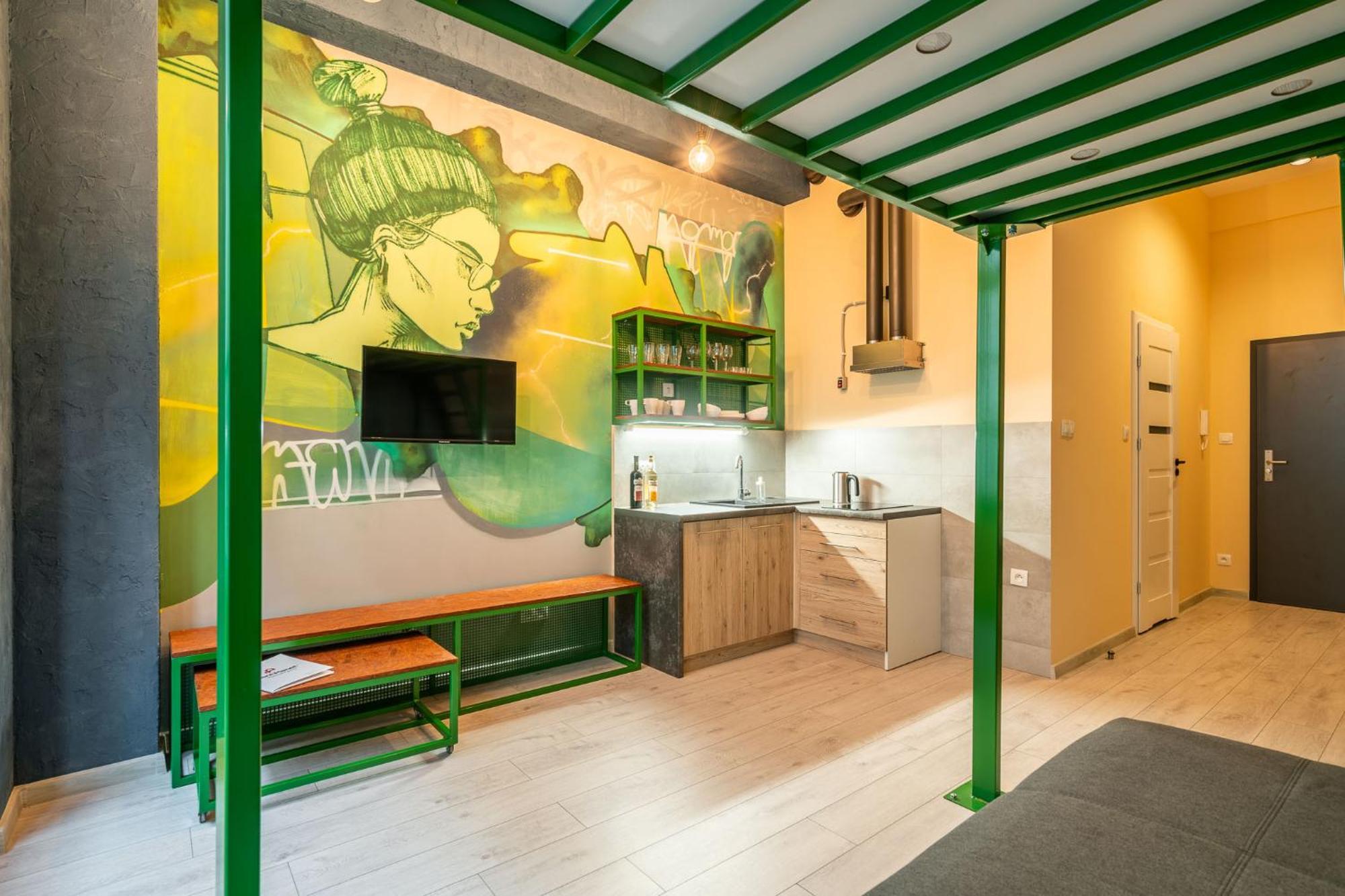 Graffiti Apartments Wrocław Eksteriør billede